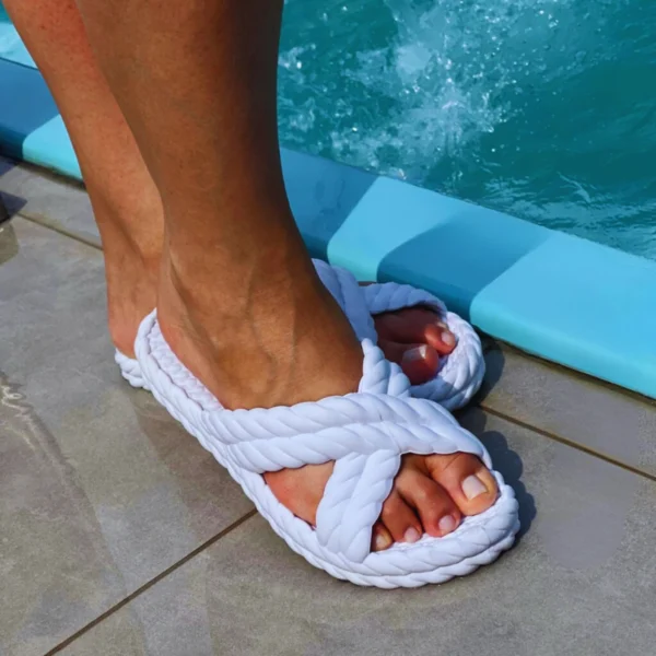 Chinelo Feminino Trançado Nuvem - Imagem 41