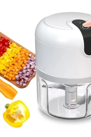 Mini Processador de Alimentos Elétrico Triturador