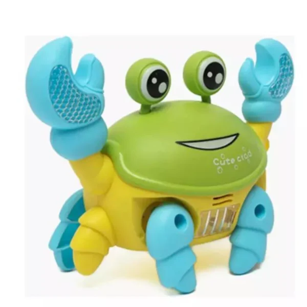 Caranguejo Brinquedo Fujão Som Luz E Movimento Brinquedo - Imagem 4