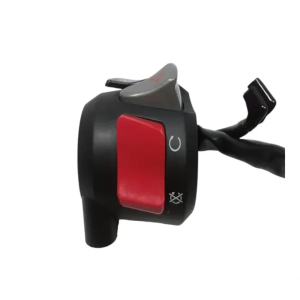 Interruptor Punho de Partida Titan Fan Start 150 160 Com Pisca Alerta - Imagem 2