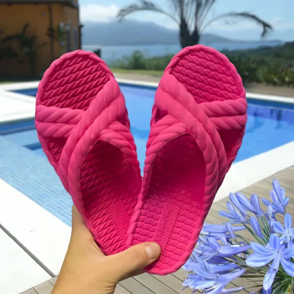 Chinelo Feminino Trançado Nuvem - Imagem 23